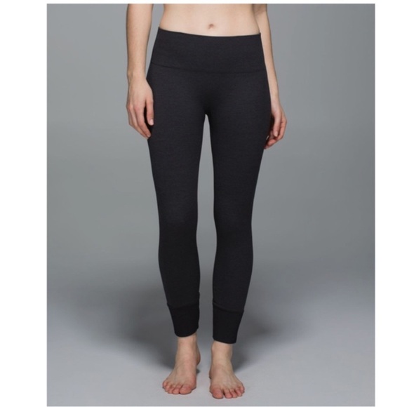 Lululemon Ebb To Street Pant in Heathered Black - Picture 2 of 13
